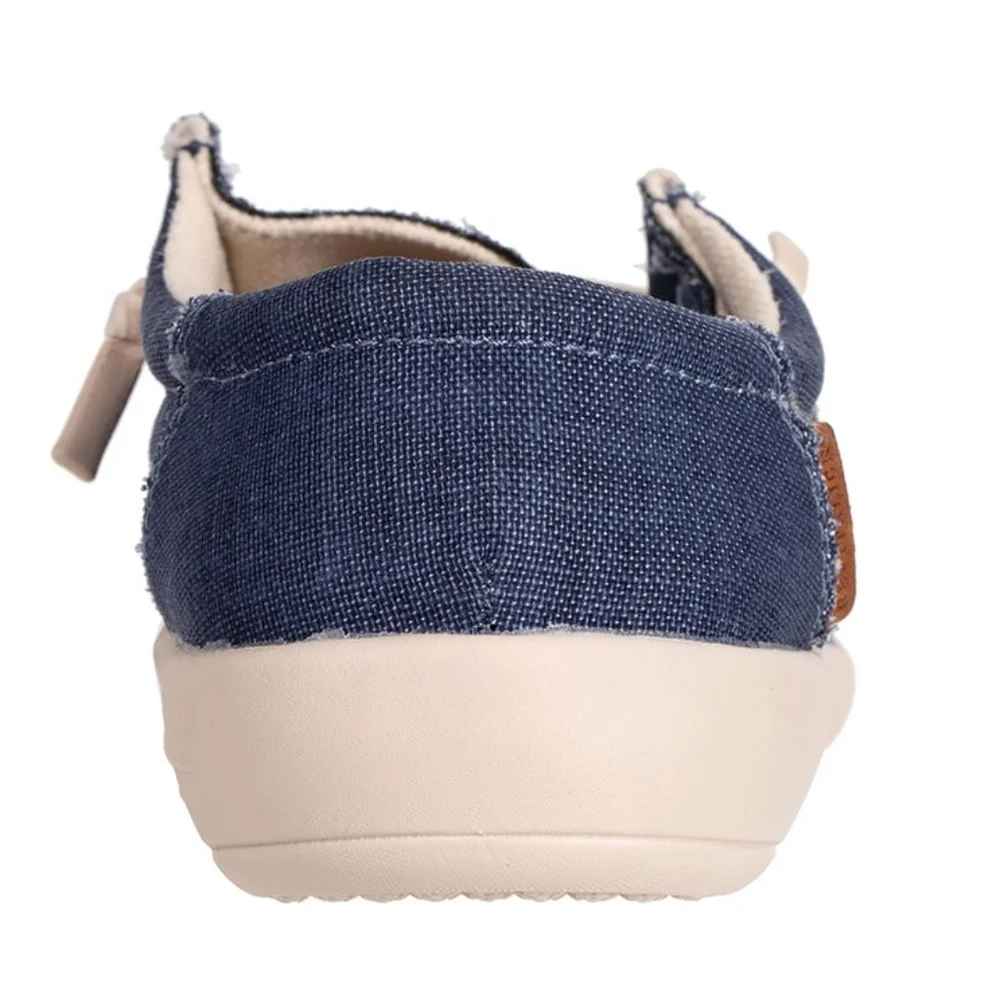 🌻NIB | WACO Revitalign Carefree Denim Slip On Sneakers, Size 9D (Wide)